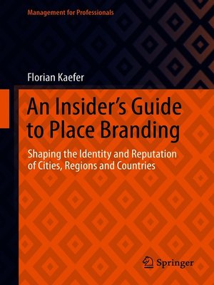 cover image of An Insider's Guide to Place Branding